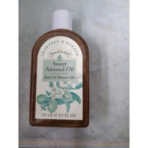 Crabtree & Evelyn Sweet Almond Oil Bath & Shower Gel 8.5 Oz Vintage